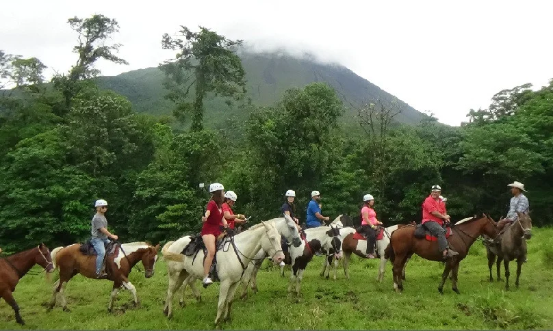Horseback Riding to Arenal Volcano